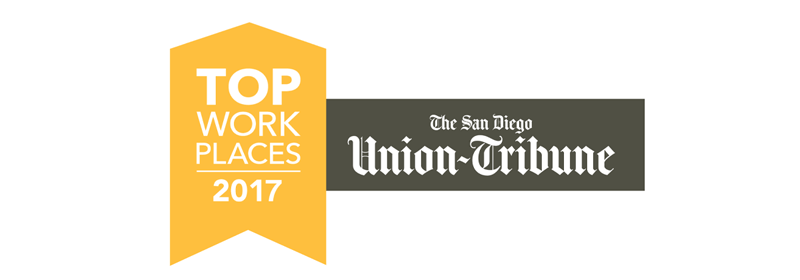 Union Tribune Top Workplaces Logo