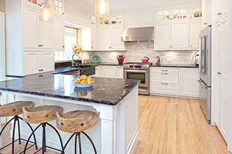 Modern, newly-renovated kitchen