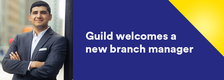 Guild welcomes new branch manager Robert Nunez
