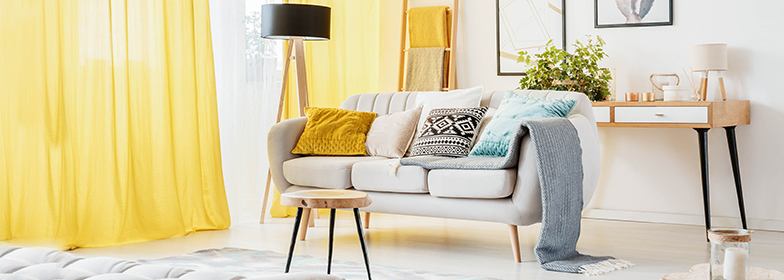 September blog 1 Couch in living room