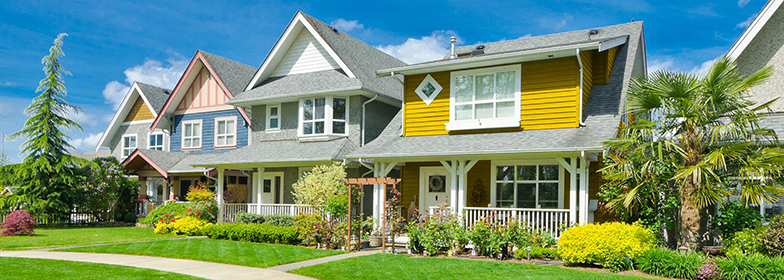 CashPass PR An image of houses side by side.