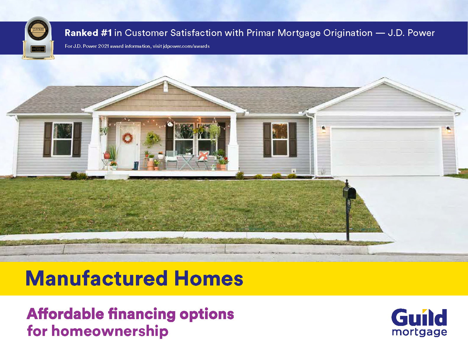 Front cover of Manufactured Homes guide download