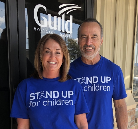 Guild employees at Stand Up For Children event