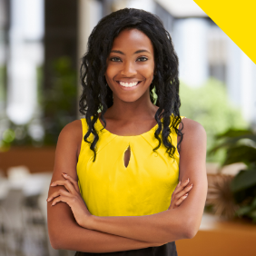 Lead image Smiling business woman