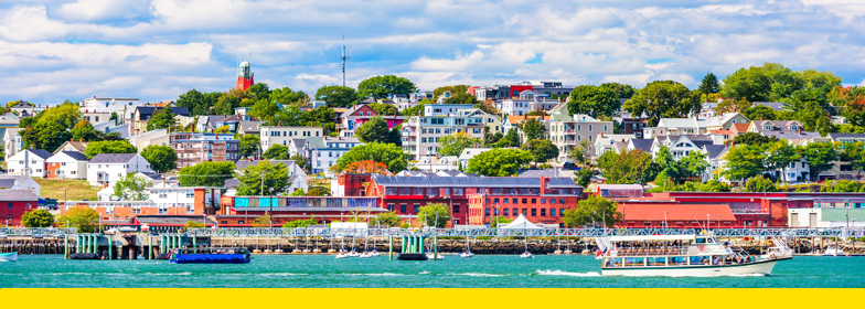 Image of houses in Maine