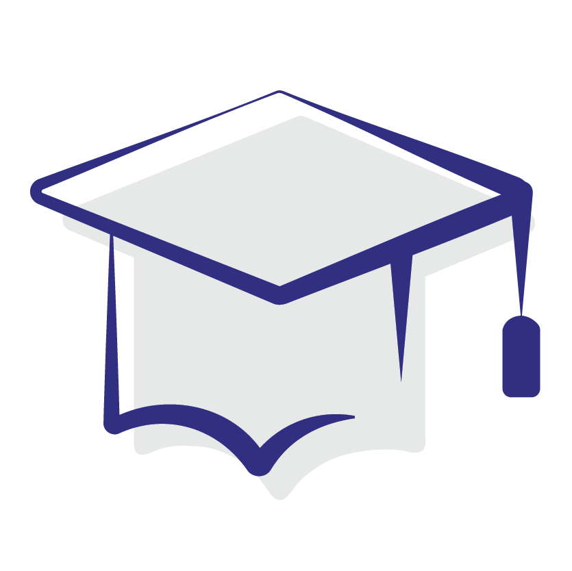 Graduation cap icon