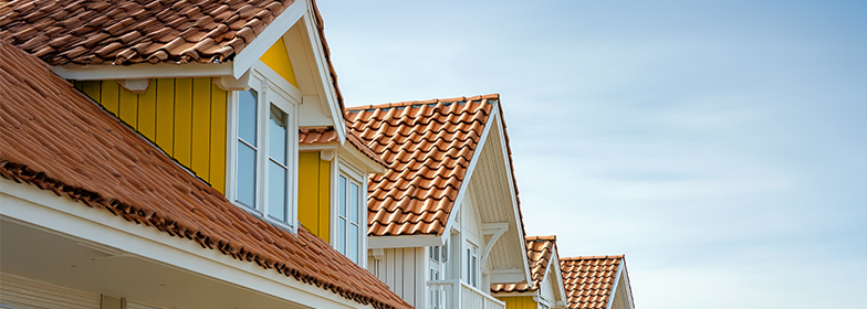 Blog – Mortgage insurance for under 20 percent Rooftops of houses in a row